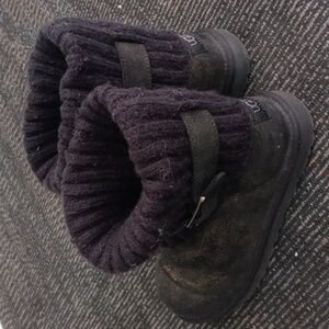 UGG Australia Black Boots Size 7 USA